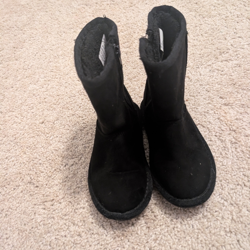 Black Toddler Boots